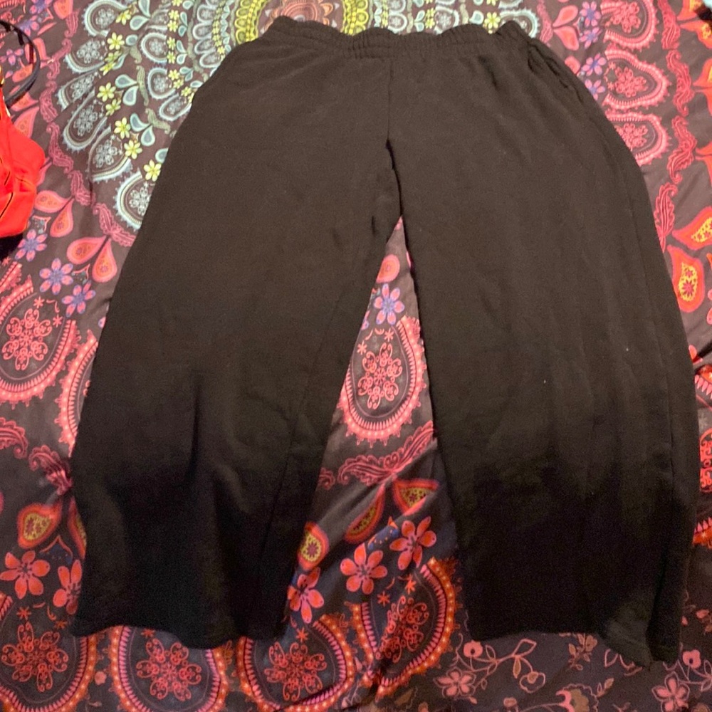 Black Flare Sweats